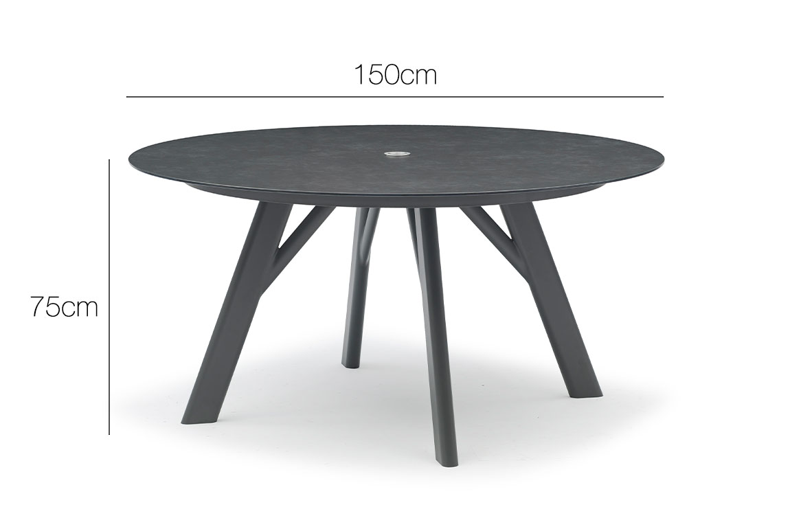YES round dining table